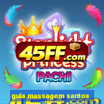 guia massagem santos